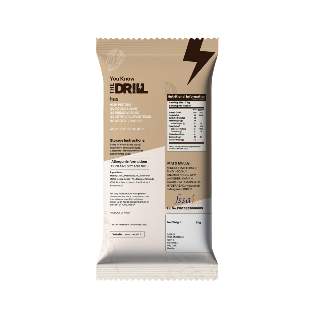 The Drill Bar Box - Nutty Cocoa