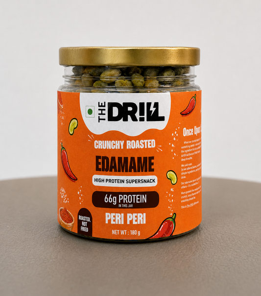 Family Pack : Roasted Edamame Piri Piri Lemon (180g JAR)