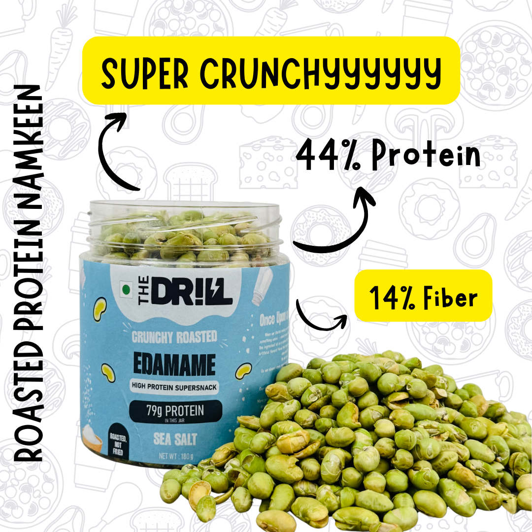 Family Pack : Roasted Edamame Sea Salt (180g JAR)