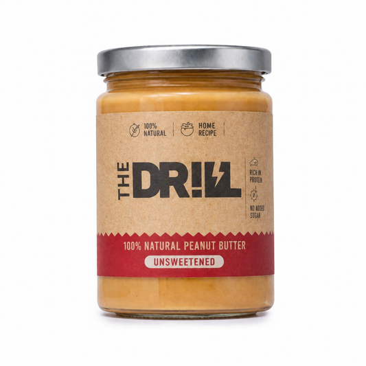 Unsweetened Purely Natural Peanut Butter Jar : 380g : 100% Light Roasted Peanuts