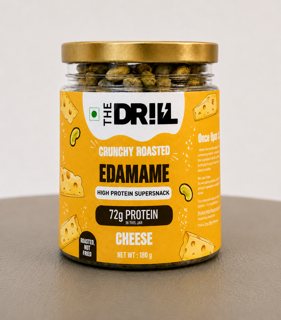Family Pack : Roasted Edamame Cheese (180g JAR)