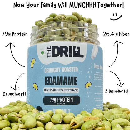 Family Pack : Roasted Edamame Sea Salt (180g JAR)