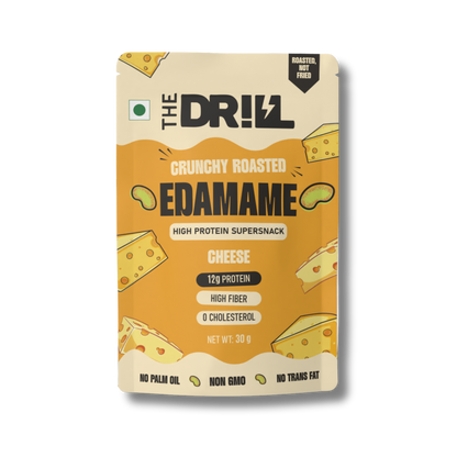 The Drill Crunchy Roasted Edamame - Cheese | Combo Pack