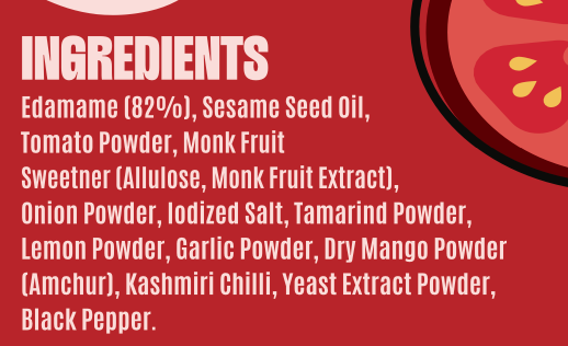 Combo Pack  | The Drill Crunchy Roasted Edamame - Tangy Tomato