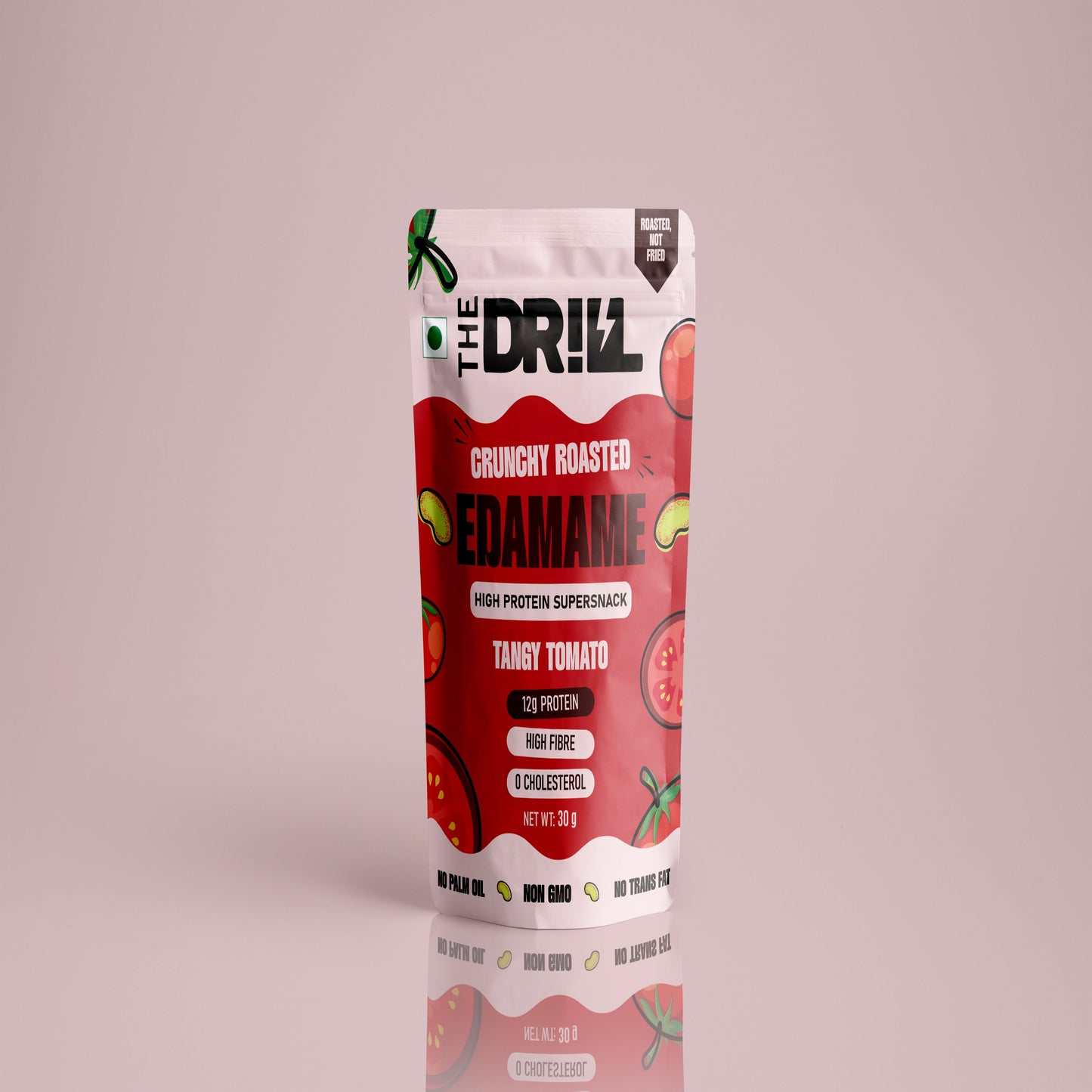 Combo Pack  | The Drill Crunchy Roasted Edamame - Tangy Tomato